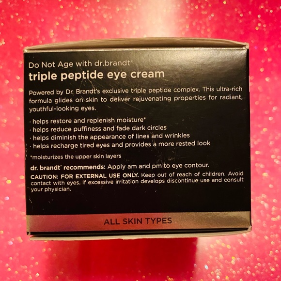 Dr. Brandt Do Not Age triple peptide eye cream - Picture 3 of 7